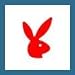 Bunny Tanning Bed Stickers 1000 Ct Roll