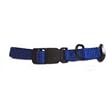 Hamilton "Fits All" 3/8" Adjustable Nylon Dog Collar, Blue, X-Small (7-12 in)