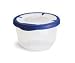 RUBBERMAID 5152C4EBLUBLU, 1 QUART ROUND, Case of 4