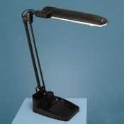 Catalina Lighting 12036001028 Flexible fluorescent organizer lamp, 16-1/5 high, matte black