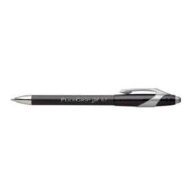Papermate Flexgrip Elite Retractable Gel Pen M Black (Box of 12)