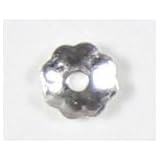 (100) Bead Caps 3mm Sterling Silver