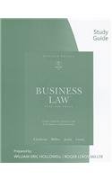 Study Guide for Clarkson/Jentz/Cross/Millers Business Law: Text and Cases, 11th