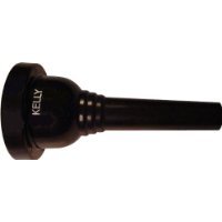 Kelly Mouthpieces Trombone 12C - Jet Black Mouthpiece