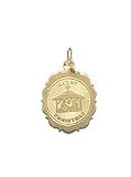 Merry Christmas Nativity Scene, 14K Gold Charm