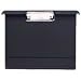 OIC(R) Klip And File&trade; Landscape Clipboard, 12 1/2in. x 9 3/4in., Gray