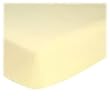 SheetWorld Fitted Pack N Play (Graco Square Playard) Sheet - Soft Yellow Jersey Knit - Made In USA