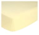 Fitted Pack N Play (Graco) Sheets - Soft Yellow Jersey Knit - Made In USA