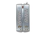 Belkin PureAV Isolator Home Cinema Surge Protector, 6 Sockets, 3m Cable