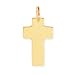 14K HIGH POLISH CROSS FITS 4MM