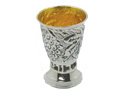 Kiddush Cub for Shabbat and Jewish Hoiday. 5 tall Silver Plated