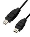 IEEE 1394(4-pin to 4-pin) cable (Replace sony VMC-IL4415) for Canon camcorder