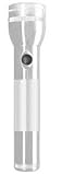 MagLite 2 D Cell LED Flashlight in Silver