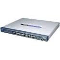 Cisco SRW224G4 24-port 10/100 + 4-port Gigabit Switch - WebView