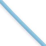 14k 2mm Southwest Turquoise Rubber Cord Necklace - 16 Inch