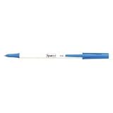 Ballpoint Pen, Medium Point, White Barrel/Black Ink (ITA50603)