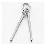 Drum Sticks Charm