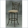 Pastel Furniture Willow Bridge 26" Counter Stool in Topanga Brown