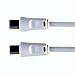 10M Coaxial TV AV Aerial Cable Male to Female White