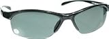 Sea Striker Sunglasses - Wave Runner - Black Frame with Grey Polarized Lens by 