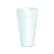 Dart 24J24 White Foam Cups, 24 Ounce (24J24DART) Category: Foam Cups