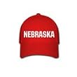 NEBRASKA - State-series - Red Baseball Cap / Hat One Size Fits Most