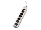 Fellowes - Surge suppressor ( external ) - AC 110 V - 6 output connector(s) - Canada, United States