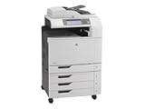 HP Color LaserJet CM6040 MFP - Multifunction ( colour ) - laser - copying (up to): 40 ppm (mono) / 40 ppm (colour) - printing (up to): 40 ppm (mono) / 40 ppm (colour) - 1100 sheets - Hi-Speed USB, 1000 Base-T, USB host