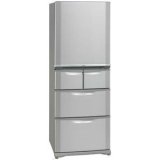 サンヨー 404L 5ドア ノンフロン冷蔵庫はずして洗お SR-H401M-S
