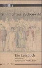 Produkt-Bild: Stimmen aus Buchenwald. Ein Lesebuch