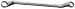 Armstrong 27-481 1-1/4x1-7/16 12pt Full Polish Offset Long Box Wrench