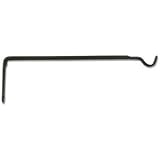 American Tack #22309BC 9 Black Straight Bracket