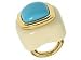 Kenneth Jay Lane Resort Ring | Ring Ivory/Turq