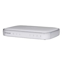 Netgear DG834 ADSL2+ Modem, Wired Router with 4-port 10/100 Mbps Switch