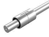 THK LT Steel Ball Spline LT8UU+250L, Shaft (8mm OD, 250mm L) Single Nut OD 16mm