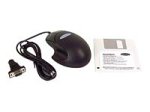 Belkin ErgoMouse - Mouse - 3 button(s) - wired - PS/2, serial - black