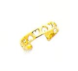 Toe Ring - 14kt Gold Heart Toe Ring
