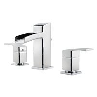 Pfister T49DF0C Kenzo 8-Inch Widespread Bathroom Faucet, Polished Chrome