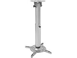 Manhattan Universal Deckenhalterung f&uuml;r Beamer (Stange neig-, schwenk- und h&ouml;henverstellbar ) silber