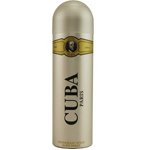Cuba Paris, Gold Deodorant Spray, Body Spray, 200ml Preisvergleich