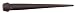 Klein Tools Broad Head Bull Pin - 13in. x 1 1/4in. Top Dia., 5/16in. Point Dia., Model# 3255