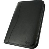rooCASE Executive Portfolio Leather Case for Toshiba Thrive Tablet (Black)