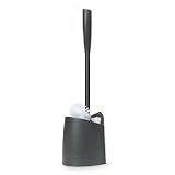 Casabella 44693 Contour Bowl Brush Set, Black