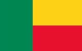 2 x 3 FT - BENIN FLAG - OUTDOOR
