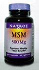 Natrol MSM 60 capsules