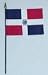 Dominican Republic Flag 4 x 6 inch