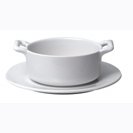 Revol Belle Cuisine Handled Soup Cup with Saucer