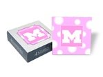 Michigan Wolverines (M Pink) Coaster Set