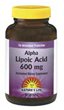 Natures Life Alpha Lipoic Acid 600 Mg 60 SoftGels