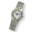 ZALES Ladies' Lucien Piccard Diamond Accent Silver-Tone Bracelet Watch(Model: 28115SL)